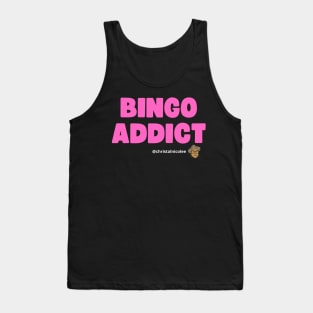 Bingo Addict Fire Pink Tank Top